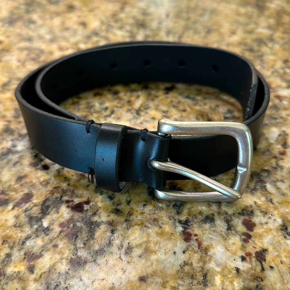 Boys Gap leather belt Medium